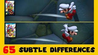 65 Subtle Differences between Super Mario 3D World for Switch and Wii U