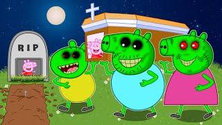 R.I.P Peppa Pig - Zombies' final farewell | Peppa Pig Funny Animation