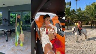 VLOG IVORY COAST ABIDJAN : BEACH DAYS, HORSE RIDING & MORE