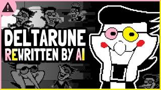 Deltarune but WRITTEN BY SPAMTON