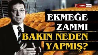 Ekrem İmamoğlu, Halk Ekmek Zammının Sebebini Açıkladı