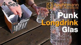 Nachtmann Punk Longdrink Set 4er - Gläser Unboxing