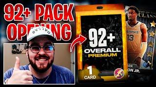 OPENING THE FREE 92+ PREMIUM PACK FROM SHOWDOWN IN NBA 2K25 MyTEAM!!