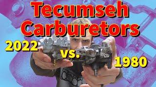 The Truth about TECUMSEH CARBURETORS (Old Style vs New Style)