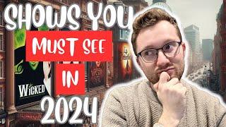 Theatre Shows you MUST SEE in London’s WEST END 2024! my theatre recommendations for 2024 #theatre