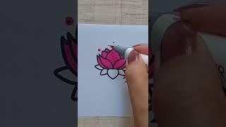 oddly satisfying coloring #satisfyingcolouring #coloringwithmarkers #shorts