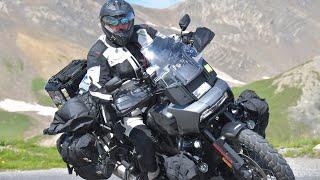 Harley Davidson Pan America - the ultimative stress test on gravel and asphalt in the alps