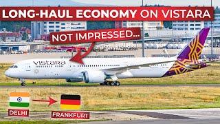 Why VISTARA's B787-9 ECONOMY isn't as good as people say... | Delhi to Frankfurt | BRUTALLY HONEST