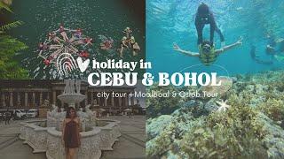 4D3N CEBU-BOHOL TRAVEL VLOG 2023 | CITY TOUR + MOALBOAL & OSLOB TOUR + CANYONEERING & MORE...