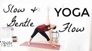 Gentle Yoga - 45 Minute Slow and Gentle Yoga Flow - Full Body Gentle Flow - Beginners Yoga