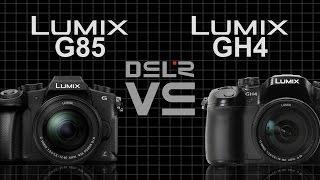 Panasonic Lumix DMC-G85 vs Panasonic Lumix DMC-GH4