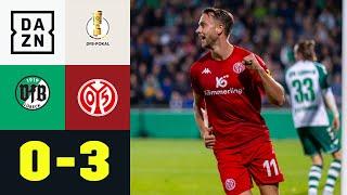 Ingvartsen knipst weiter! Mainz ohne Blöße weiter: VfB Lübeck - FSV Mainz 05 0:3 | DFB-Pokal | DAZN