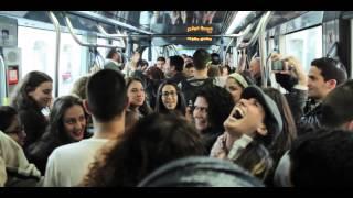 Laughing Flash Mob Jerusalem - Bringing smiles and happiness to the world from Israel