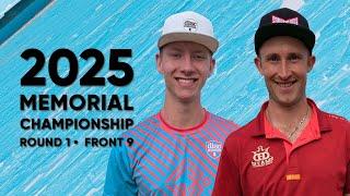 2025 Memorial • Feature Card • R1F9 • Gannon Buhr • Ricky Wysocki • Connor Rock • Anthony Barela