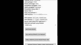 mengganti sinyal H+ menjadi GSM only/Lte only