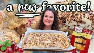 3 QUICK & EASY Box cake mix recipes | EASY Holiday DESSERTS