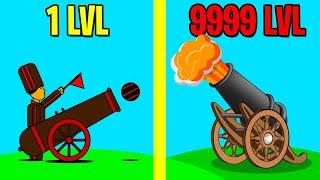 Cannon Survive ALL LEVELS - NEW GAME Cannon Survive!