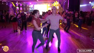 Fernando & Petra social dancing Salsa @ El Sol Warsaw Salsa Festival 2019