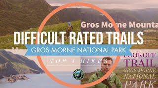 Difficult Rated Hiking Trails | Gros Morne National Park  | Newfoundland | Canada