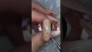 Nail tutorial for beginners step by step / Fake nails #shorts