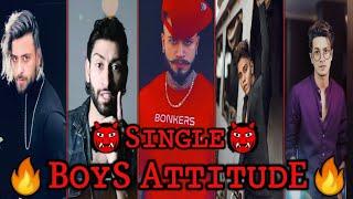 Single boys Attitude status dialogue || Attitude status dialogue || Boys Attitude Shayari Status