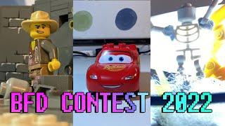 I Entered a Lego Stop Motion Competition!!! BFD Contest 2022 (All Entries + BTS)