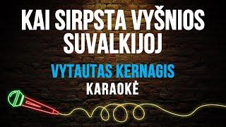 Vytautas Kernagis - Kai Sirpsta Vyšnios Suvalkijoj (Karaoke)