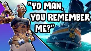 We Encountered A Spicy Crew Who Knew Us! | Sea of Thieves