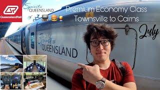 Spirit of Queensland Tilt Train Townsville to Cairns in Premium Economy | Rail Travel in Australia