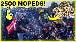 Biggest Moped Meeting in the World! (2500 Riders) KnallertFest 2023 AFTERMOVIE