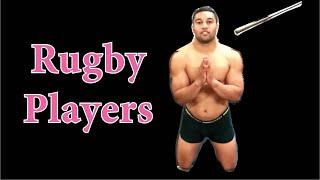 Rugby Players - locker room moments