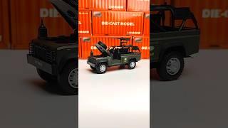 Military Jeep 1:32 Diecast Toy Vehicle by Proswon