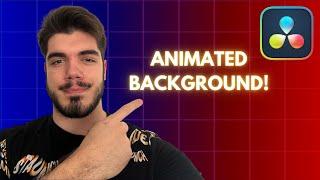 Animated GRID Background for FREE - Davinci Resolve 18 Tutorial
