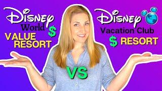 Is DVC Worth It? | Disney World Value Resort vs Disney Vacation Club