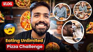 Nammalli dodh BHAKASURA yaruu??| Mr sudeep | #vlog #pizzachallenge #funvlog