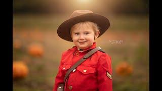 Behind the Scenes Pumpkin Patch Sweet Dreams Photo Studio