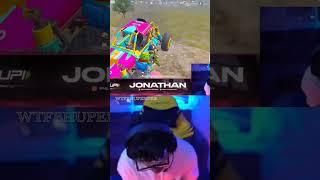 JONATHAN GAMING UNBELIEVABLE CLUTCH  HACKER OR WOTT #jonathan1v4 #jonathan #jonathangaming #pubg