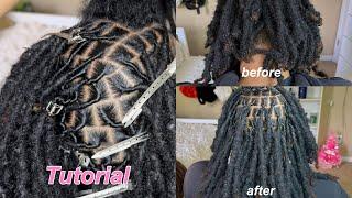 how to retwist locs, beginner friendly | Nylajai'ne