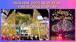 Hua Hin New Year Fireworks Display 2025