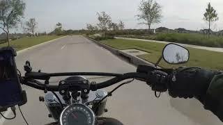 Lets take a quick ride down Meridiana Parkway, raw sound