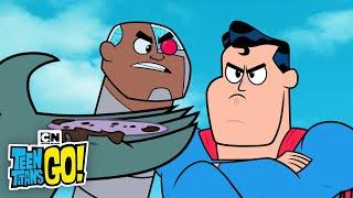 MASH-UP: Superman vs Doomsday ‍️  | Teen Titans GO! | Cartoon Network