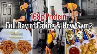 FULL DAY OF EATING | UPPER BODY WORKOUT | NEW GYM? | IN WITH JEN