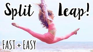 Get your Split Leap / Jump Fast! Stretches for Leg Flexibility & Strength