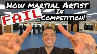 How Martial Artist FAIL In Competition!#blackbelt #martialarts #tournaments