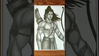 04Jai shree #ram #sketch #new #trending #short #vikash #artist #jaishreeram