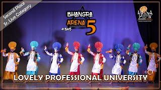 Lovely Professional University || Second Place || Senior Live Category || Bhangra Arena 5 (2024)