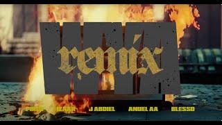WYA REMIX BLACK AND YELLOW - J Abdiel, Anuel AA, Blessd, Izaak, Pirlo (Official Visualizer)