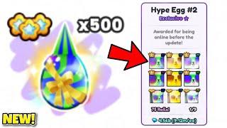 I Opened 500x NEW HYPE EGGS 2 & Got.. (Pet Simulator 99)