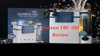 Sunsun YBF-500 Review #aquarius #shortsvideo #aquascape #pets #aquariumhobby #fishtank #fish #nature