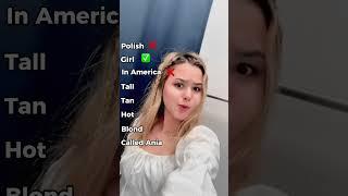 This #trend with Polish girl in America ‍️